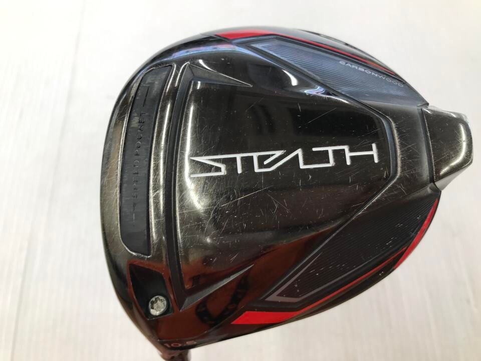 テーラーメイド　STEALTH　10.5度　TENSEI RED TM50　SRフレックス　ドライバー　中古【最短即日発送】