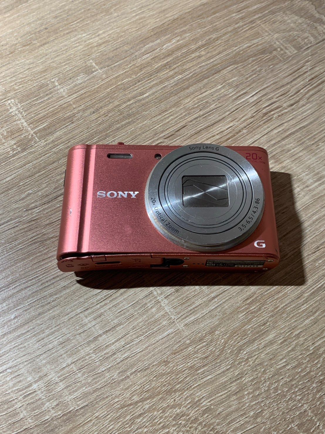 1283 Sony Cyber-shot DSC-WX350 ピンク デジカメ ジャンク品【ネ】
