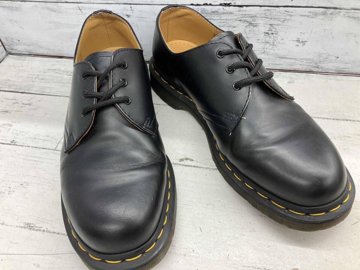 Dr.Martens ドクターマーチン 3ホール 10085 ワークブーツ ブラック 26.5cm UK8