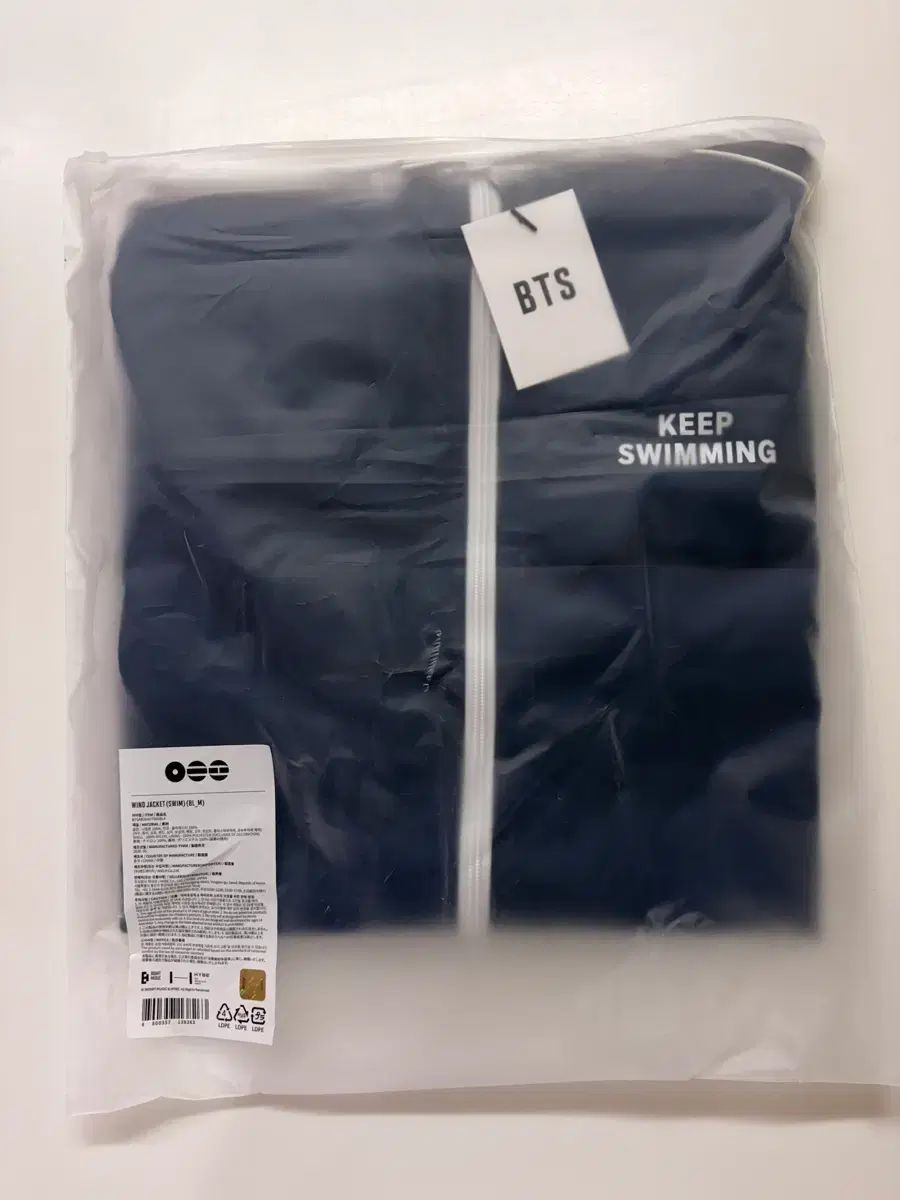 M (実物保有) BTS swimジャケット ネイビー