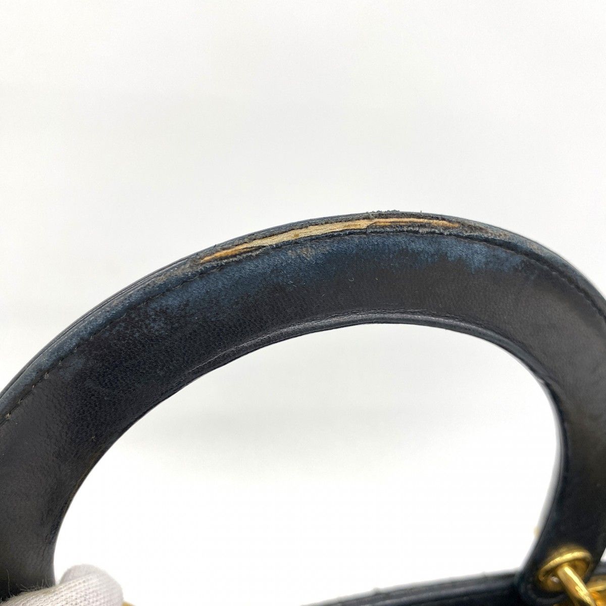 ☆SALE【6ed4424】クリスチャンディオール ハンドバッグ カナージュ 