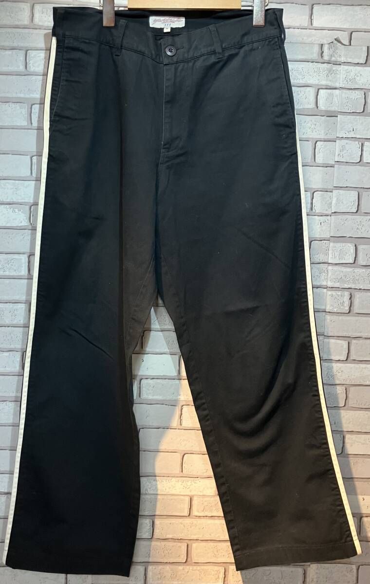 YARDSALE ヤードセール その他ロングパンツ ラインパンツ 黒 紺