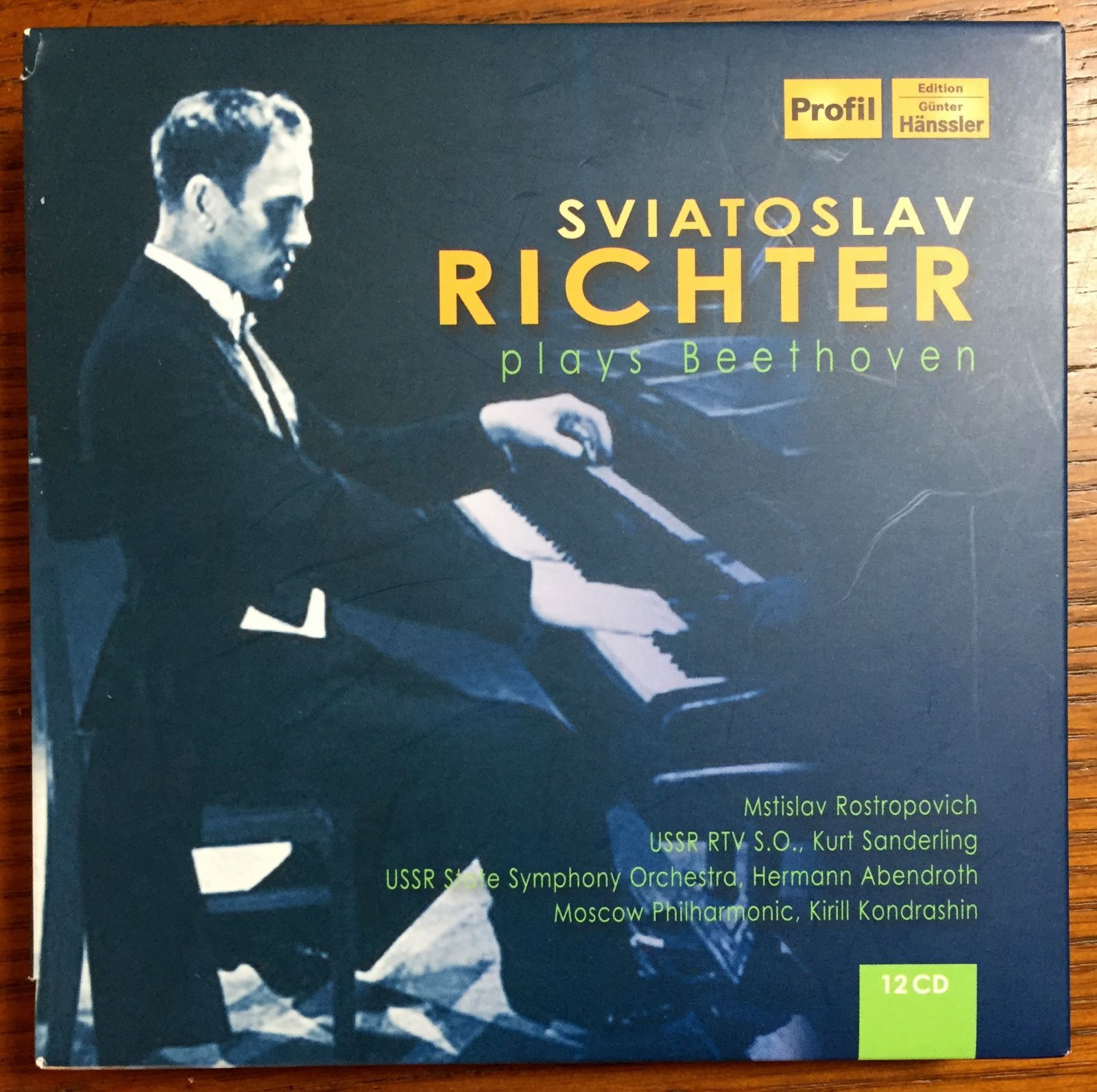 リヒテル　PLAYS BEETHOVEN (12CD)　PH16030 Sviatoslav Richter Plays Beethoven》(12枚組CDボックス) - メルカリ