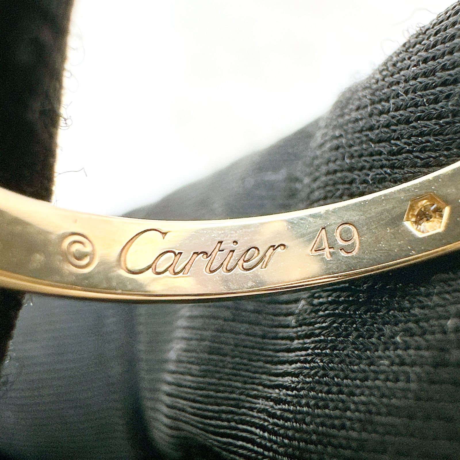 美品🌟Cartier ウェディングバンド イエローゴールド ダイヤモンド
