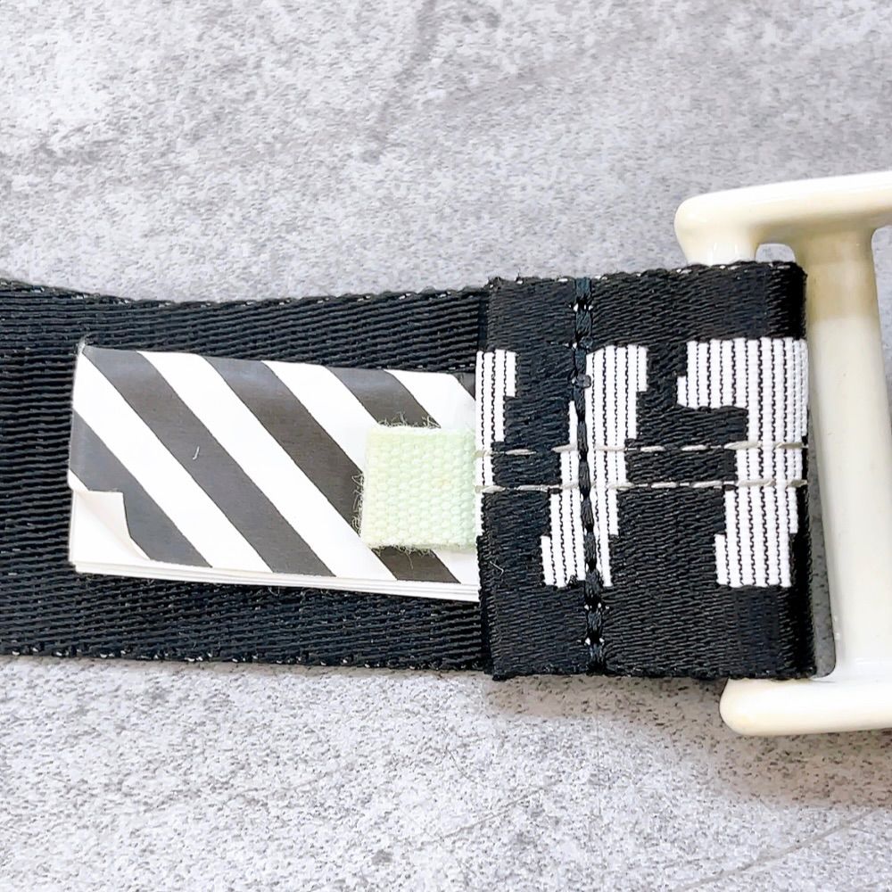 H-1604 Off-White オフホワイト ロゴベルト インダストリアルベルト