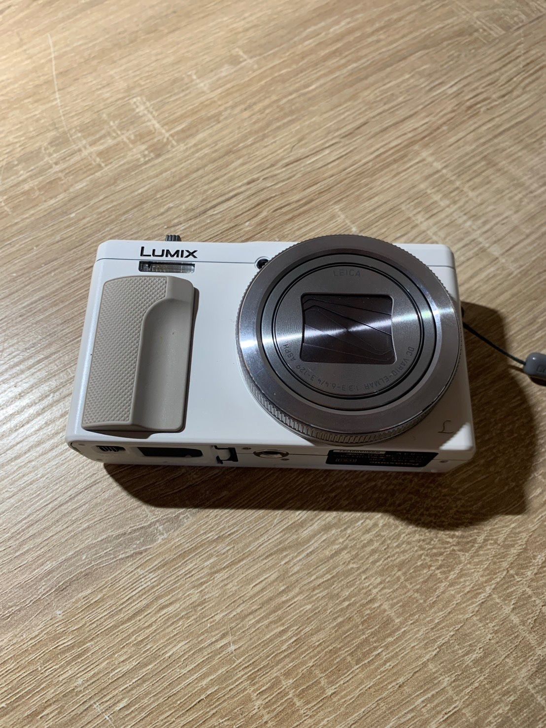 1281 Panasonic Lumix DMC-TZ85 ホワイト デジカメ 動作確認済み【コ】