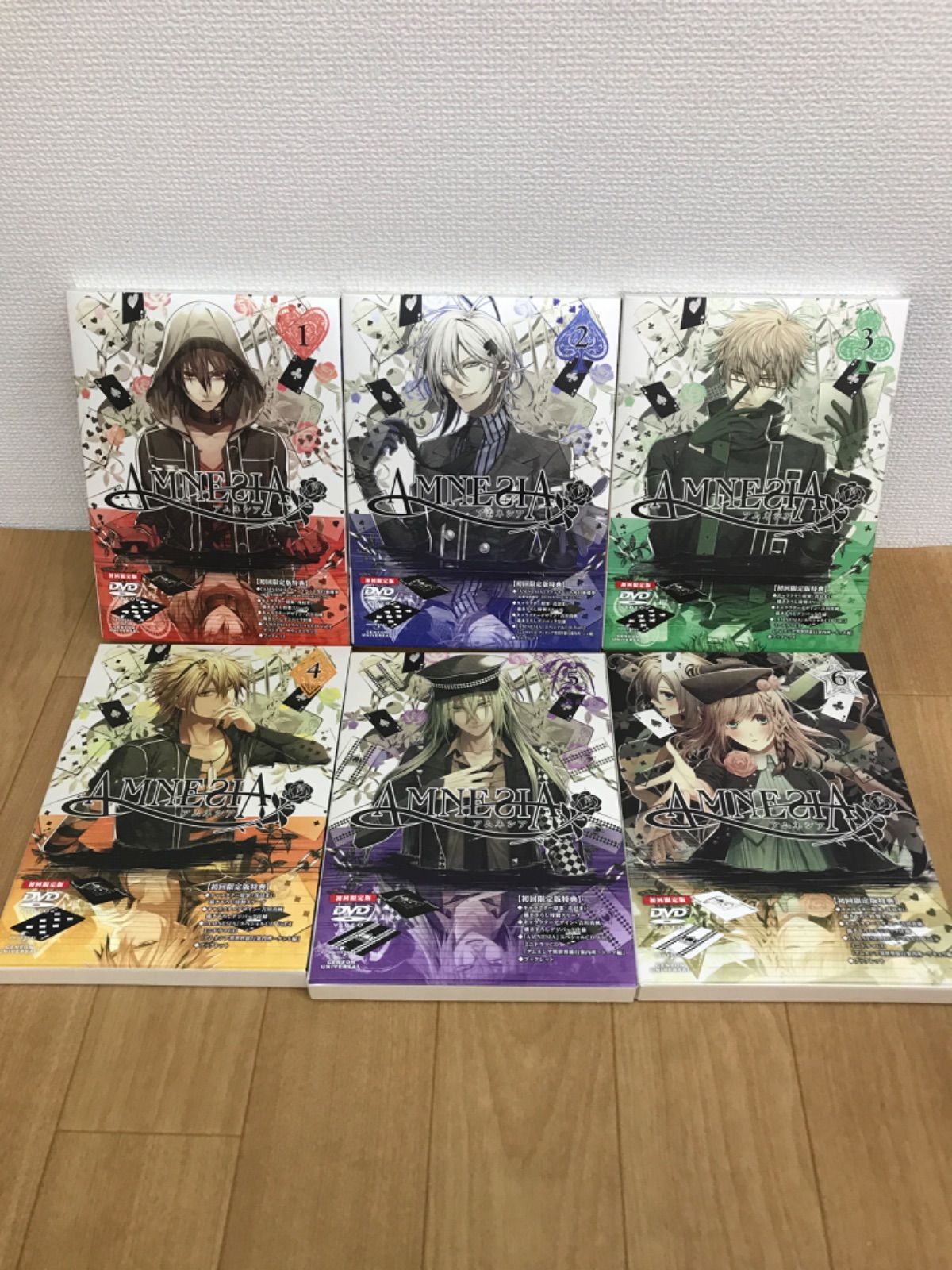 ☆ AMNESIA 全6巻 初回限定版 アムネシア DVD 《IU06C》 B2 - メルカリ