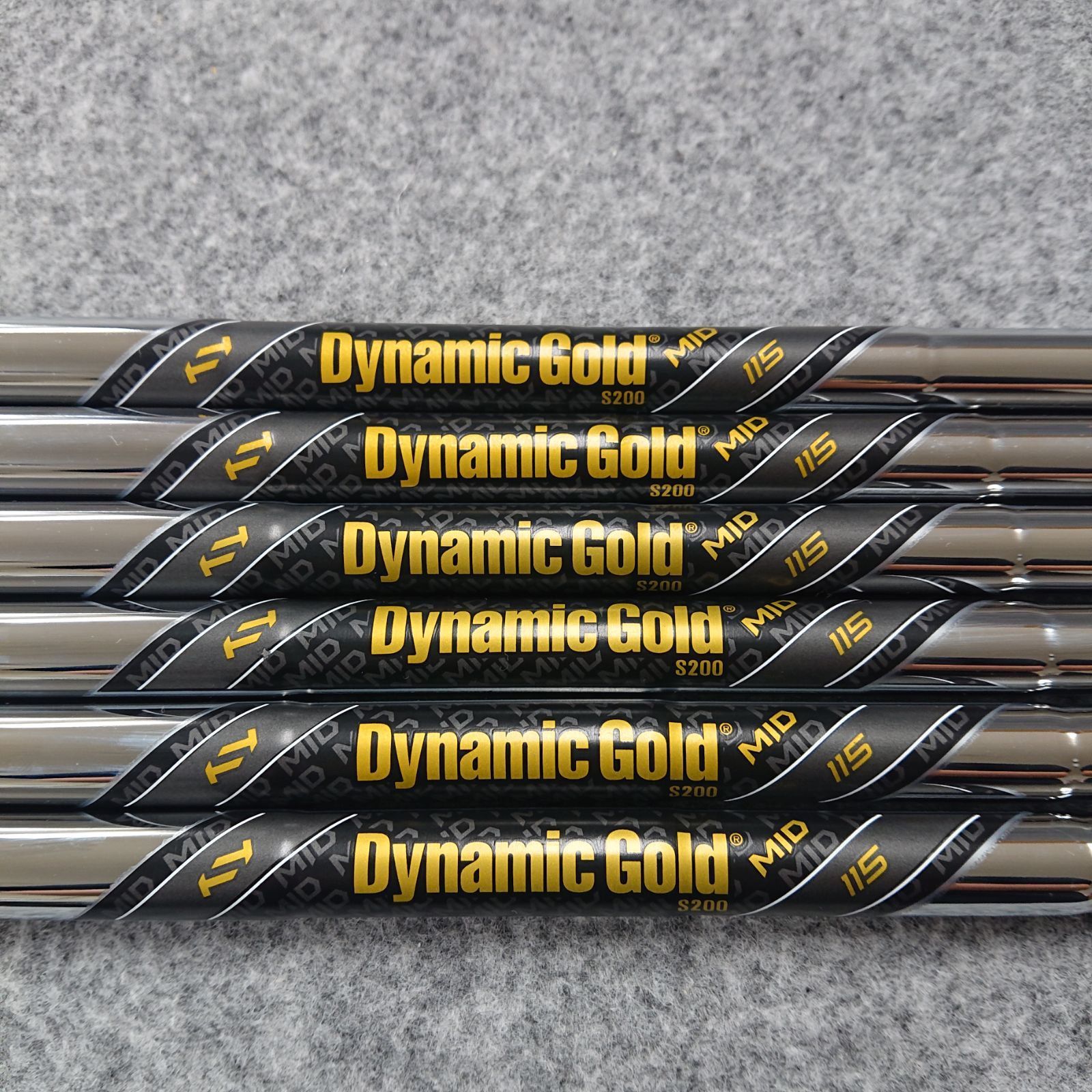 YAMAHA Dynamic Gold S200 アイアン用シャフト 6本セット ダイナミックゴールド S200 5本（6～PW）アイアン用シャフト 公式通販