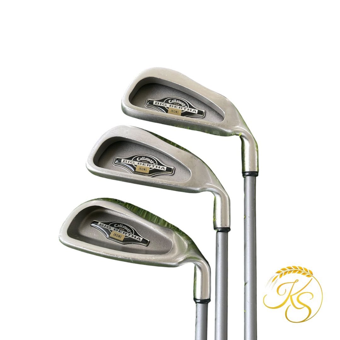 キャロウェイ アイアン 3本 右 カーボン Callaway BIG BERTHA - メルカリ