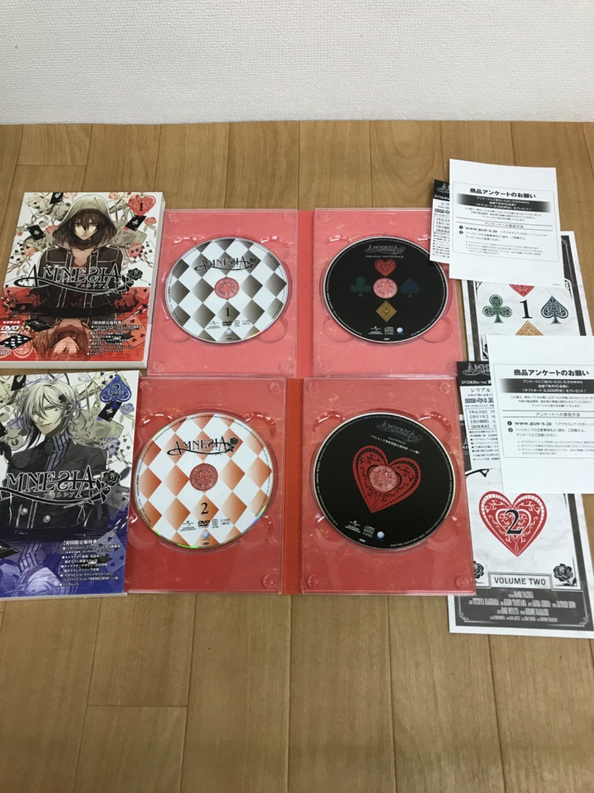 ☆ AMNESIA 全6巻 初回限定版 アムネシア DVD 《IU06C》 B2 - メルカリ