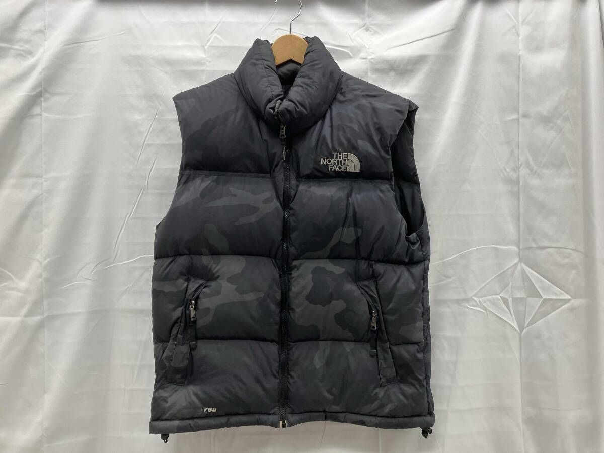 THE NORTH FACE ザ ノースフェイス ダウンベスト ND01587 ヌプシダウンベスト Mサイズ グレー