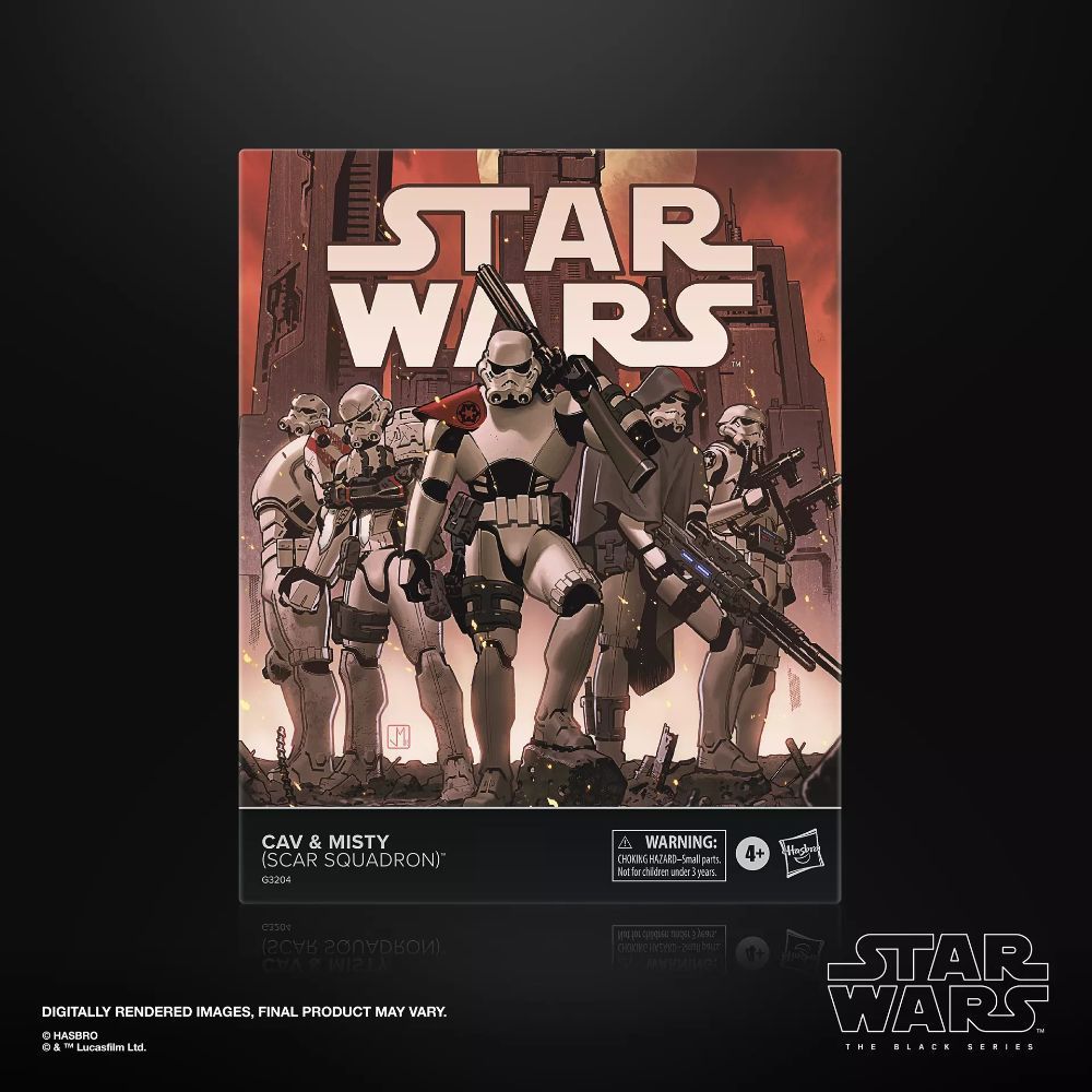 スター・ウォーズ ブラックシリーズ ミスティ キャブ タスクフォース99 Star Wars TBS Misty & Cav(SCAR Squadron) スカー・スクアッド クリール軍曹