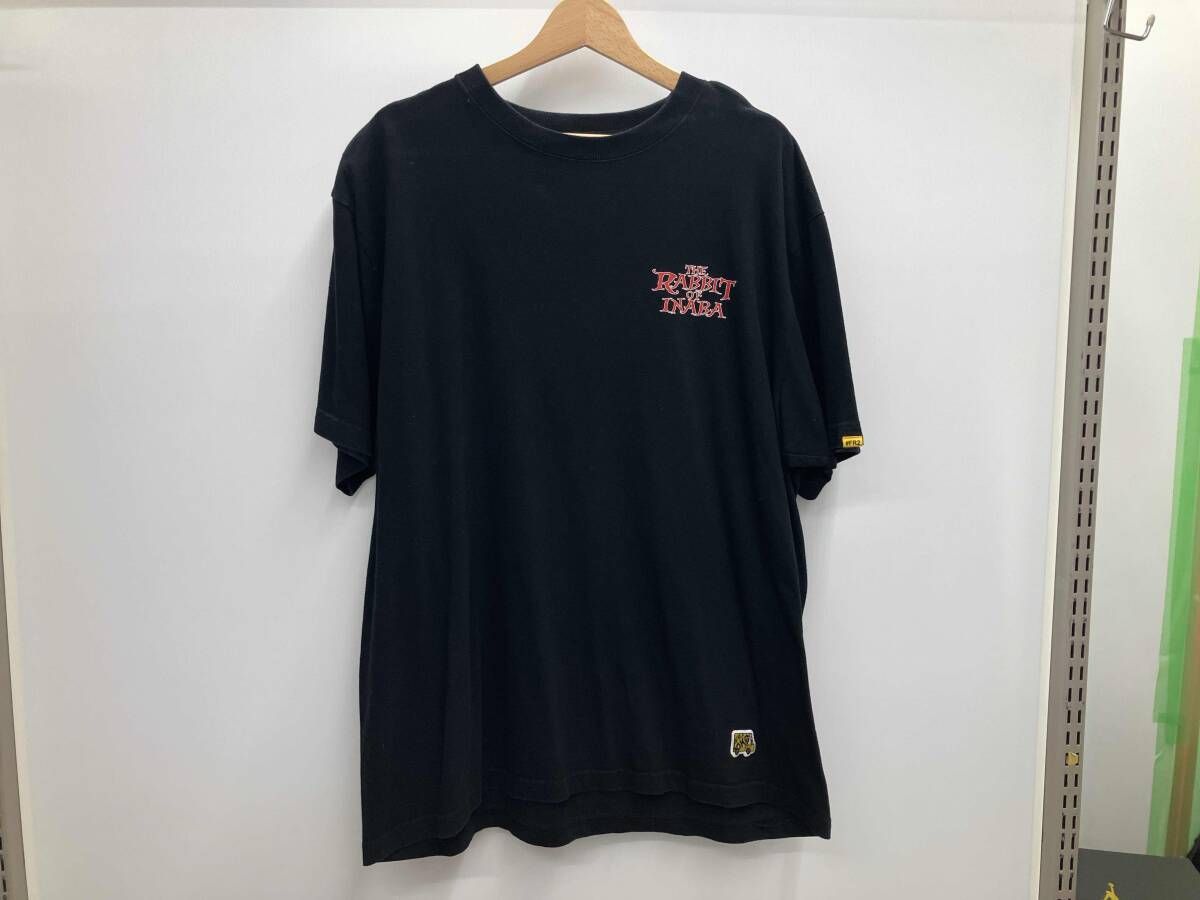 FR2 エフアールツー 半袖Tシャツ THE RABBIT OF INABAプリントTシャツ サイズXL ブラック 夏