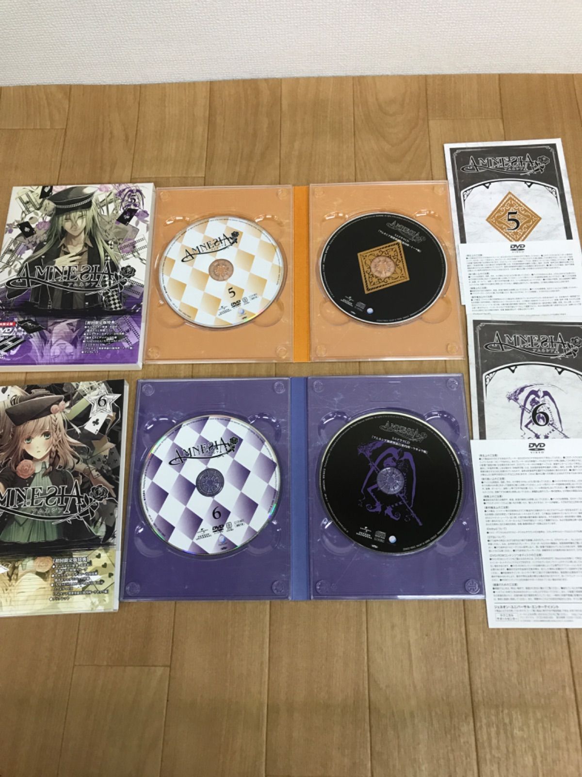 ☆ AMNESIA 全6巻 初回限定版 アムネシア DVD 《IU06C》 B2 - メルカリ