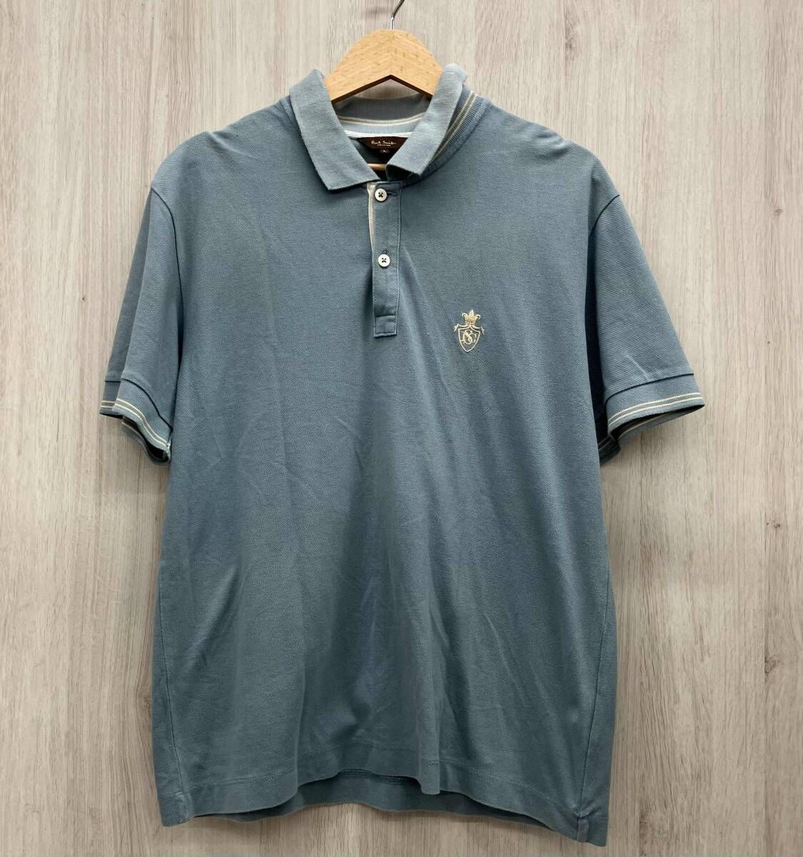 PAUL SMITH COLLECTION ポール スミス コレクション Short Sleeve POLO Shirt 半袖 ポロ シャツ Light blue 水色 古着 藤沢大庭店