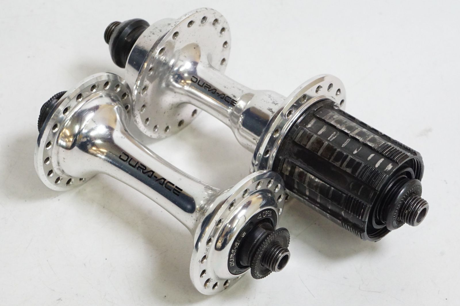 SHIMANO 「シマノ」 DURA-ACE HB-7400 FH-7403 前後ハブセット