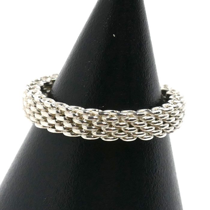 TIFFANY&Co. ティファニー シルバー925 サマセット リング・指輪 13.5号 3.0g レディース 中古