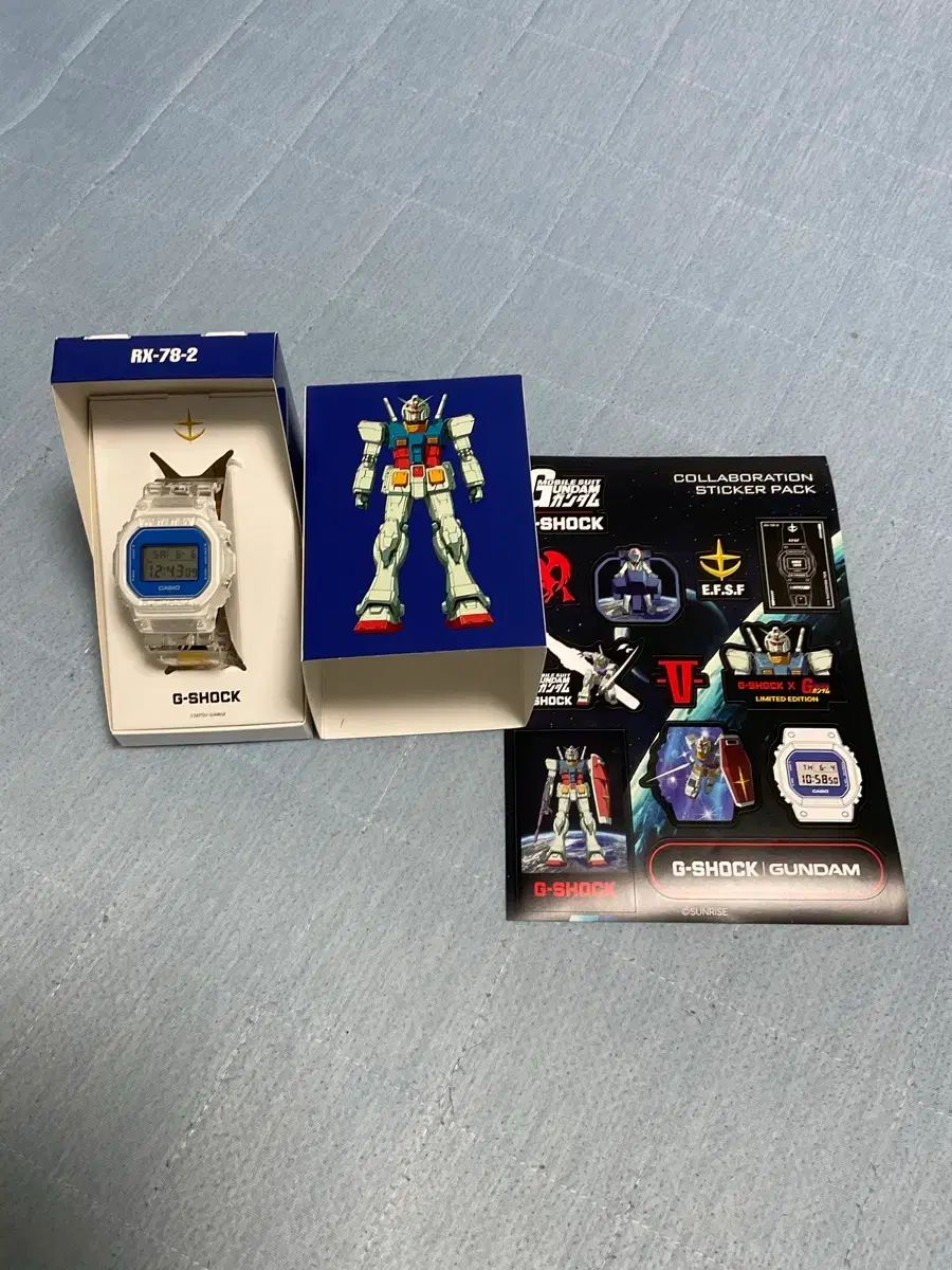 G-SHOCK ガンダム RX-78-2 コラボ 限定モデル 腕時計