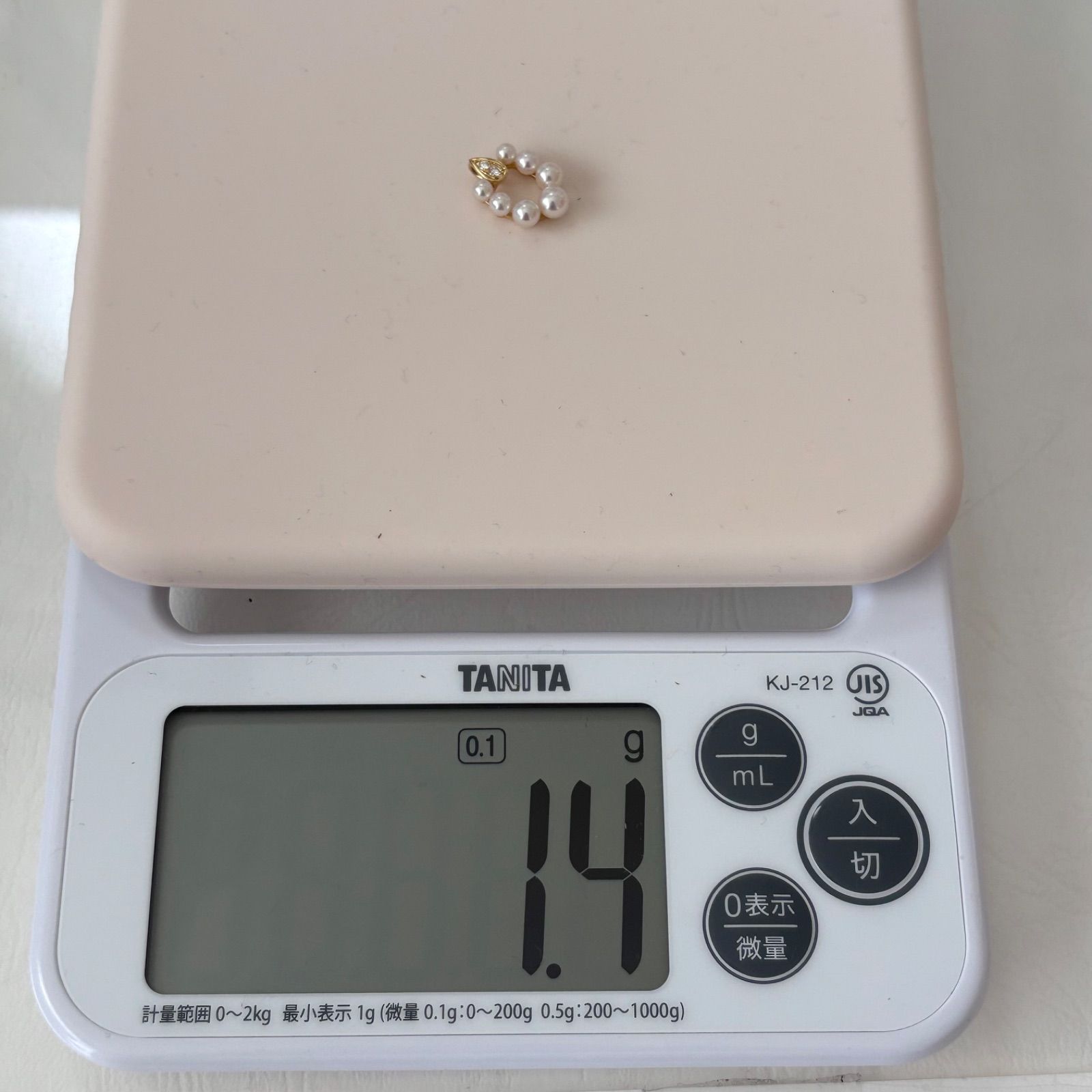 293【ミキモト】K18 パール ダイヤモンド ネックレストップ - メルカリ