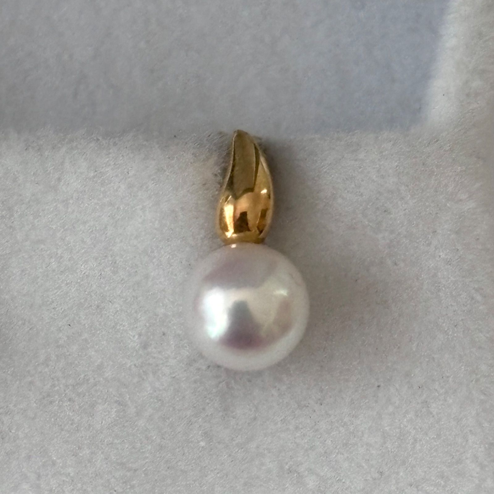 329【ミキモト】K18 パール 約5.5mm ピアス - メルカリ