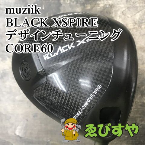 狭山■【中古】 ドライバー ムジーク BLACK XSPIRE デザインチューニング CORE60 S 10.5[2241]