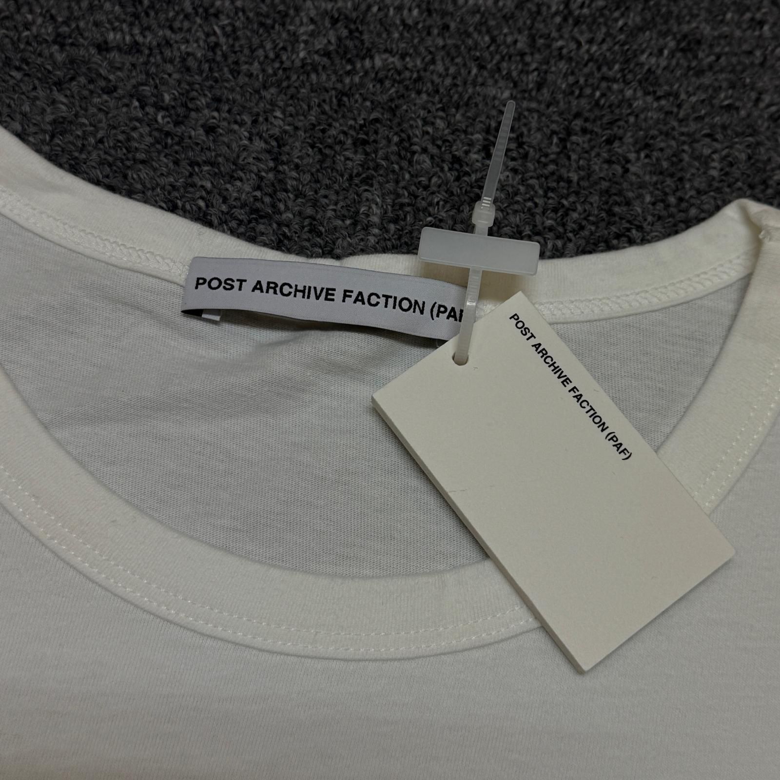 未使用 Post Archive Faction 8.0 TEE RIGHT Tシャツ カットソー PAF