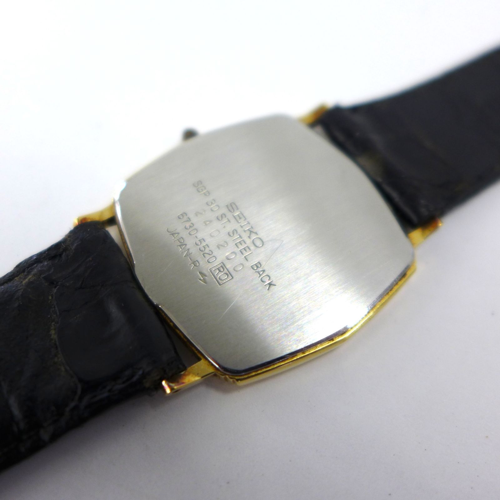 不稼働品】SEIKO セイコー ドルチェ 6730-5520 腕時計 ジャンク品 公田 