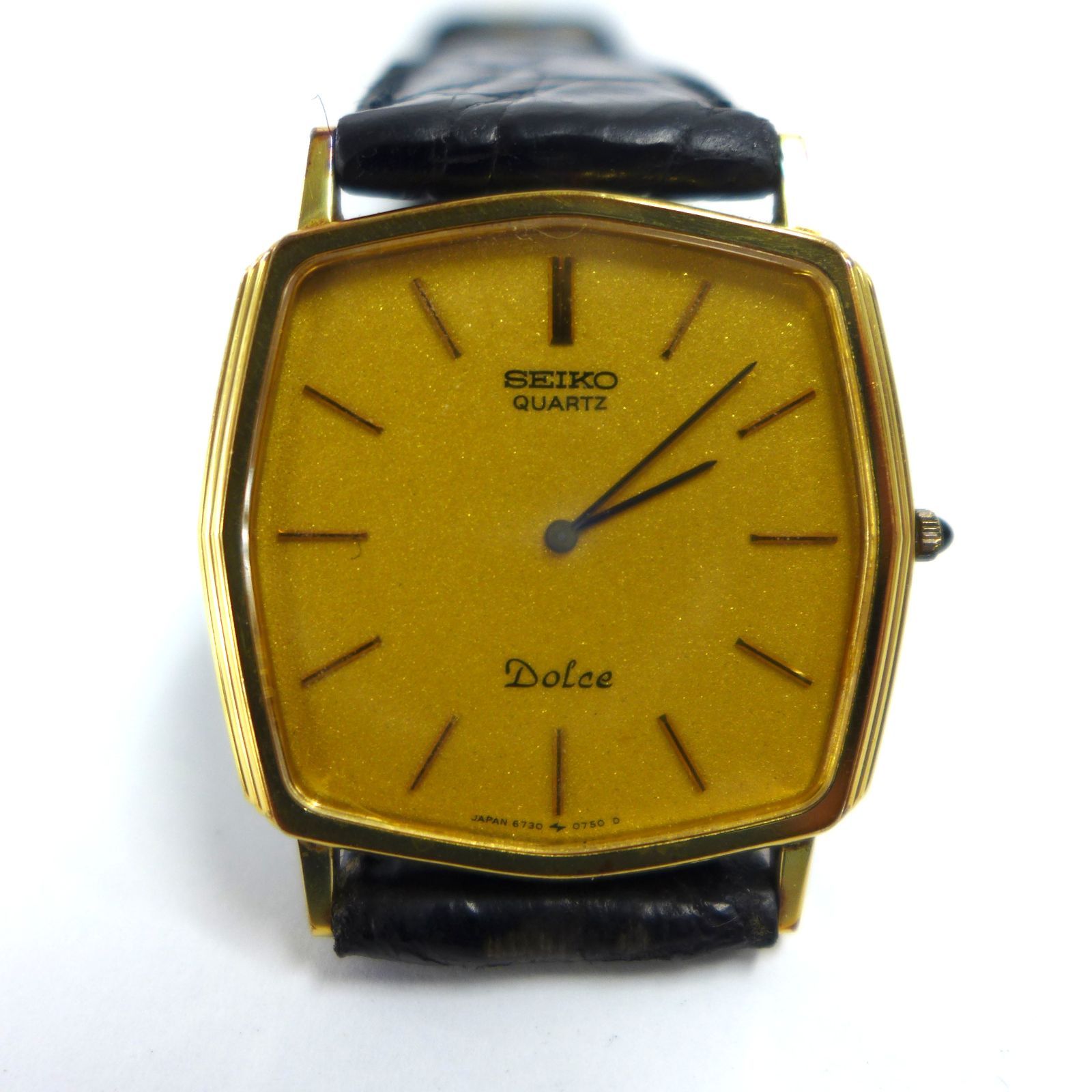 ジャンク品として【SEIKO ドルチェ】稼働品 腕時計