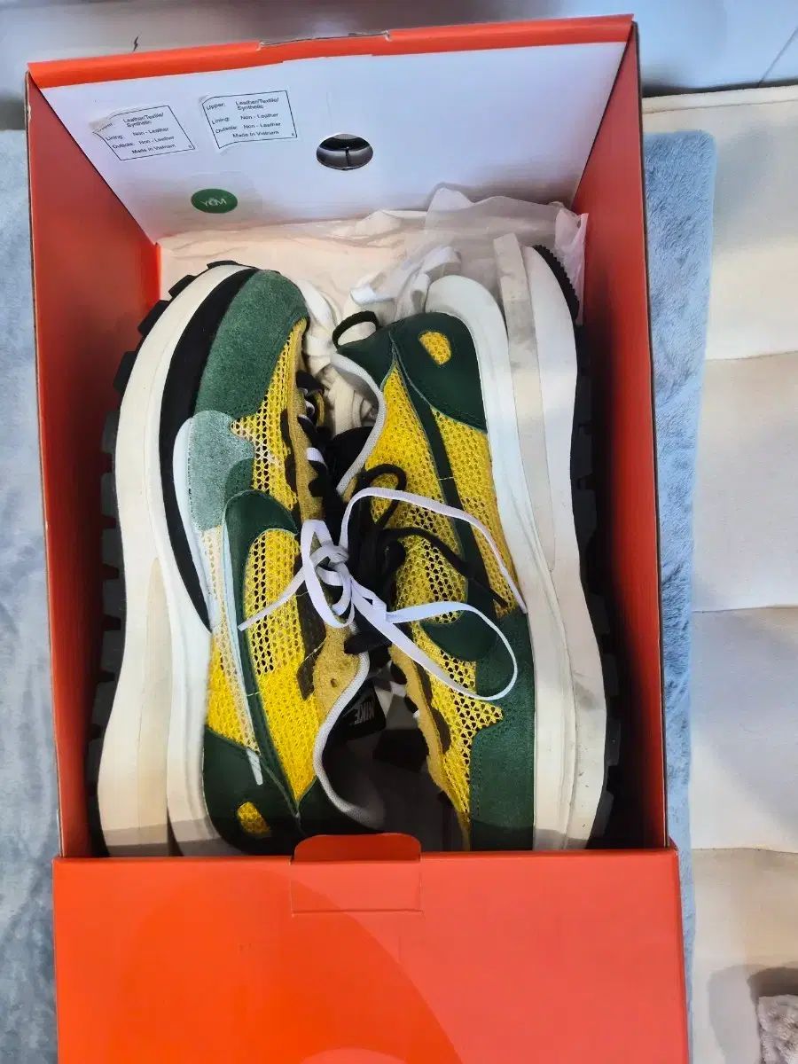 NIKE SACAI ワッフル イエロー グリーン (黄色 緑) 270 サイズ 出品