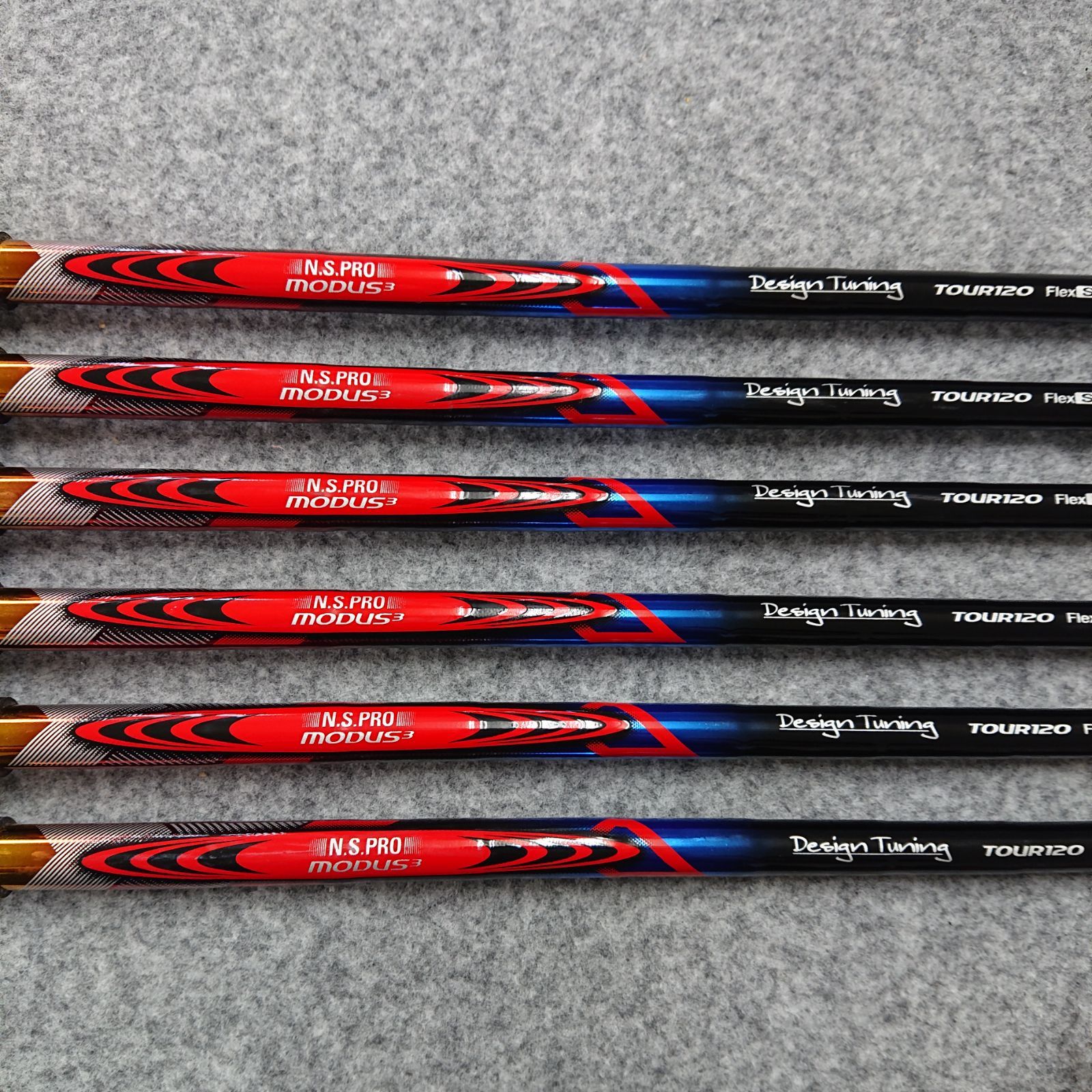 デザインチューニング N.S.PRO MODUS3 TOUR 120 (S) #5-PW 6本セット