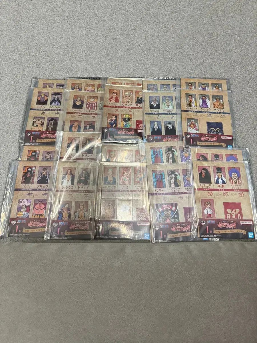 ONE PIECE 一番くじ 赤髪海賊団 I賞 デコレーションマグネット 一番くじ