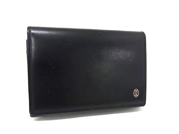 Cartier カルティエ パシャ レザー カード入れ 名刺入れ カードケース