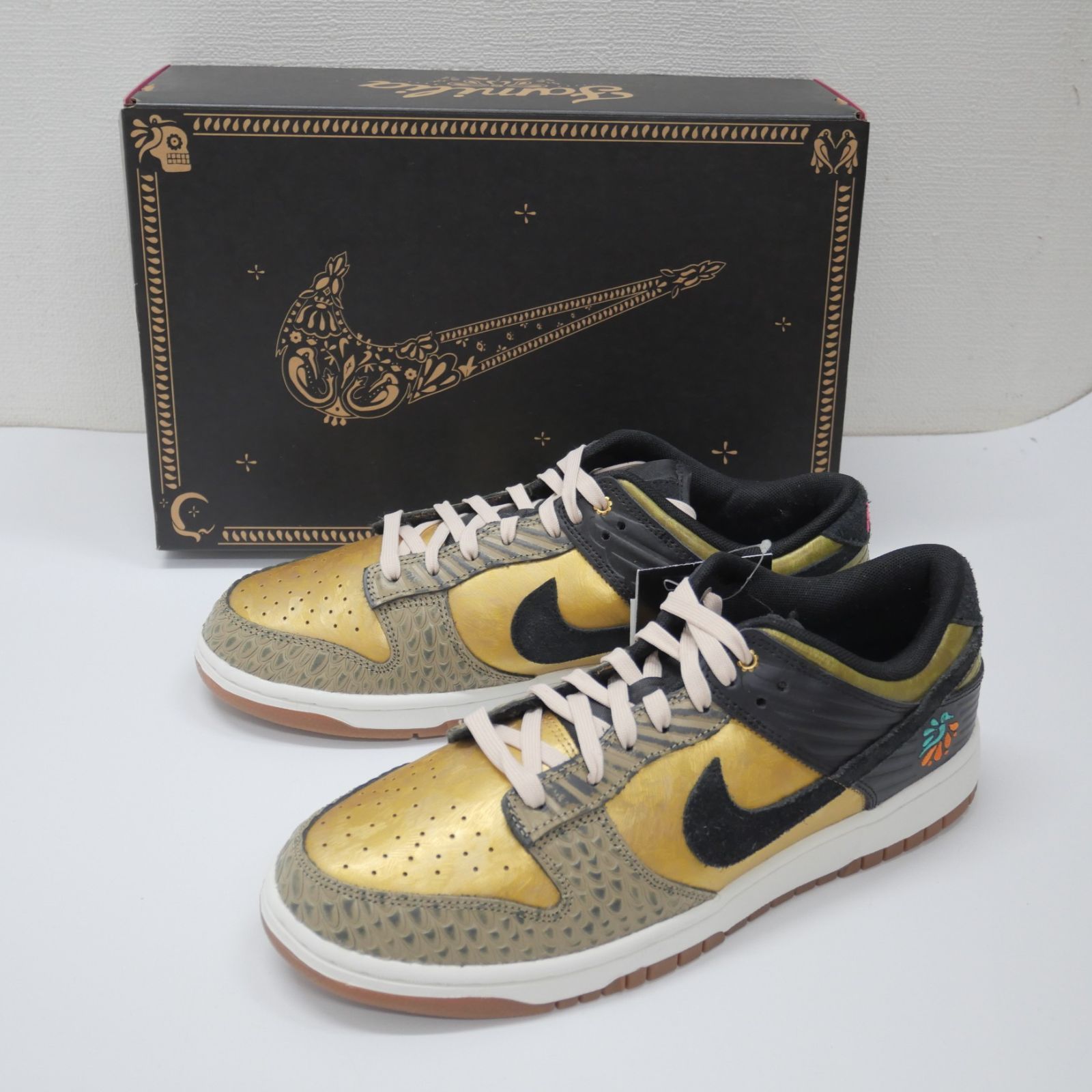 未使用品 NIKE ナイキ W DUNK LOW PRM サイズUS10.5 ダンク ロー スニーカー Dia De Muertos