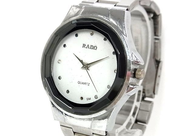 RADO ラドー SS クォーツ 腕時計 ウォッチ メンズ レディース シルバー 
