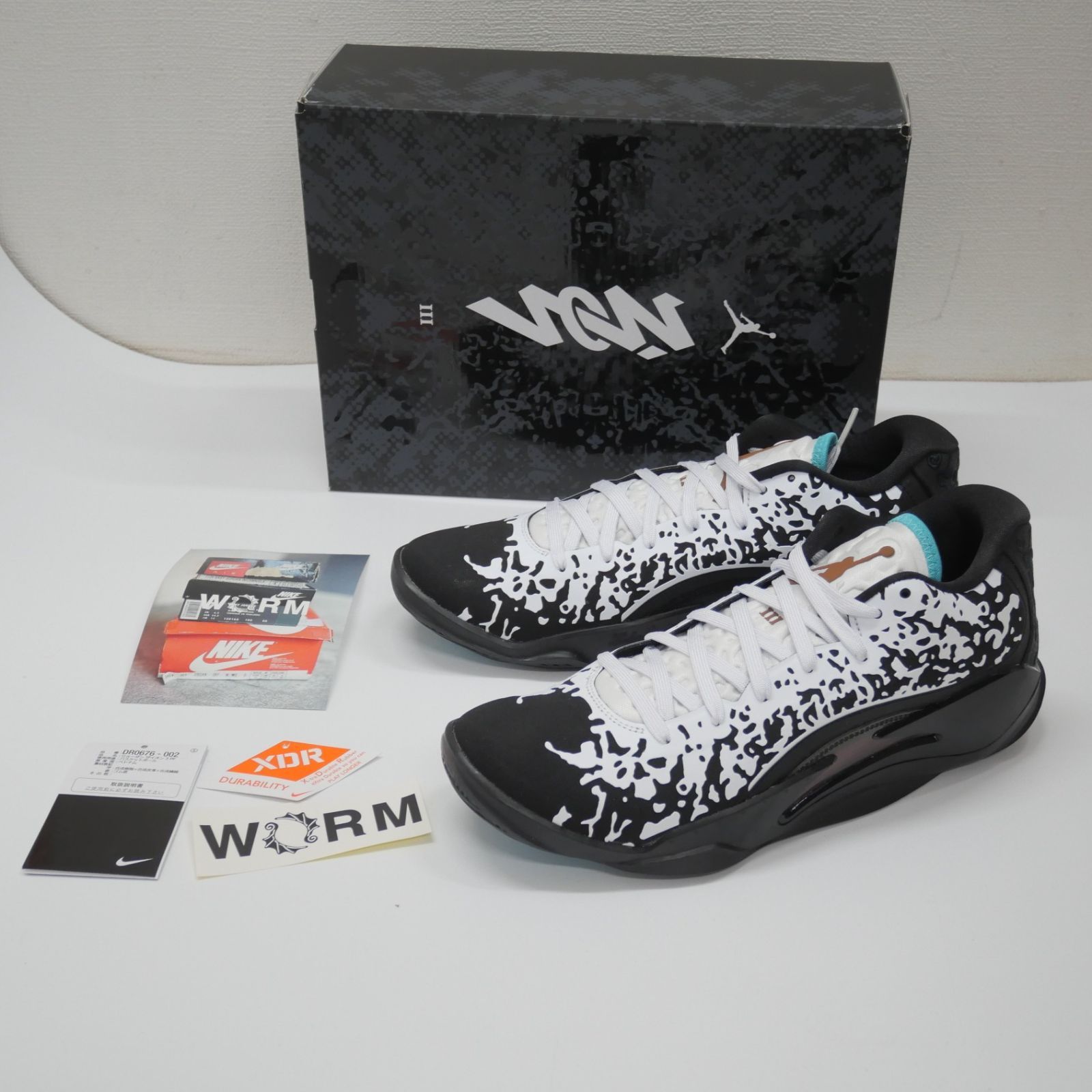 NIKE ナイキ JORDAN ZION 3 PF サイズUS9 ジョーダン スニーカー