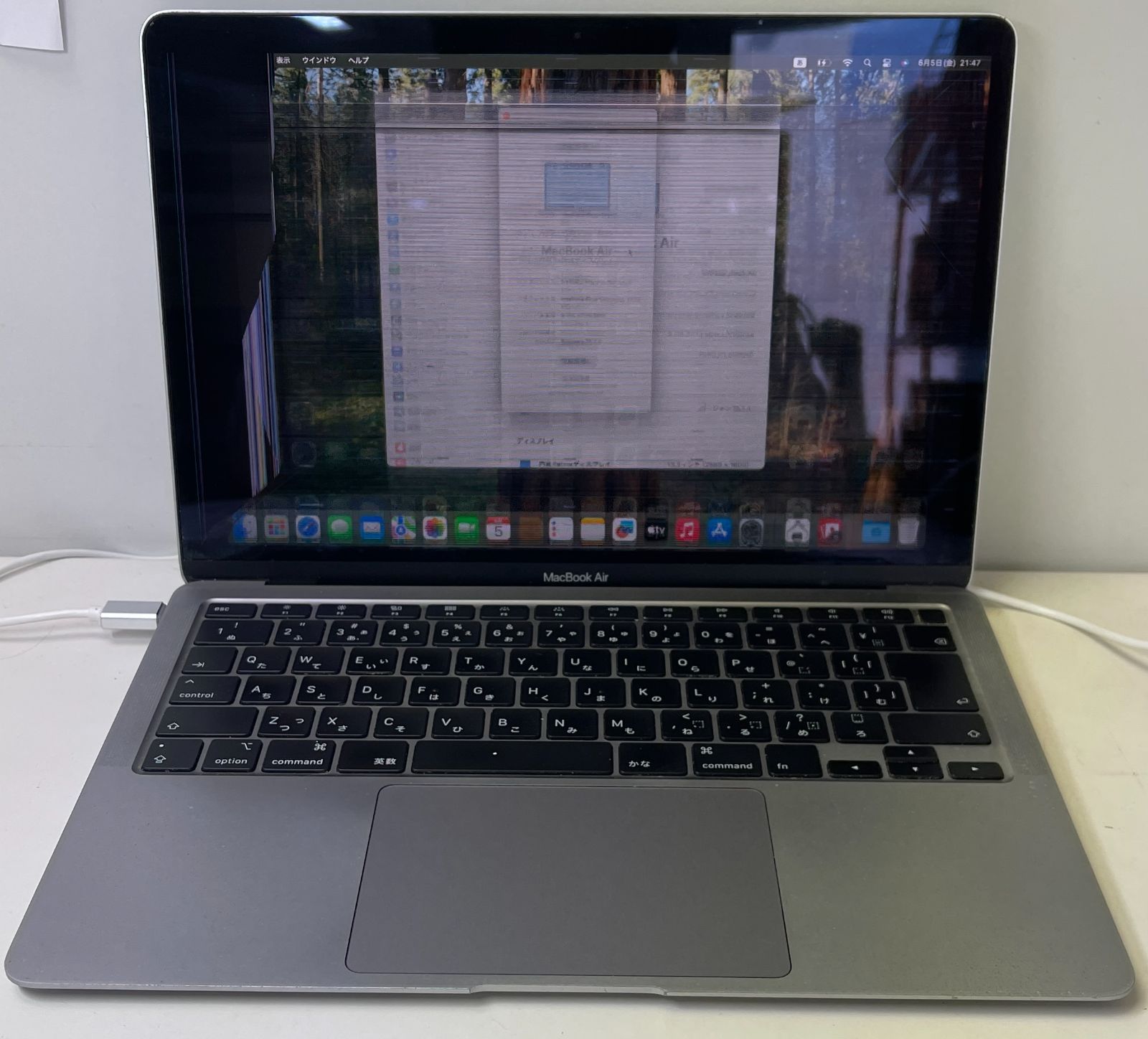 MacBook Air 13インチ 2020 Core i3 8GB 256GB シルバー A2179