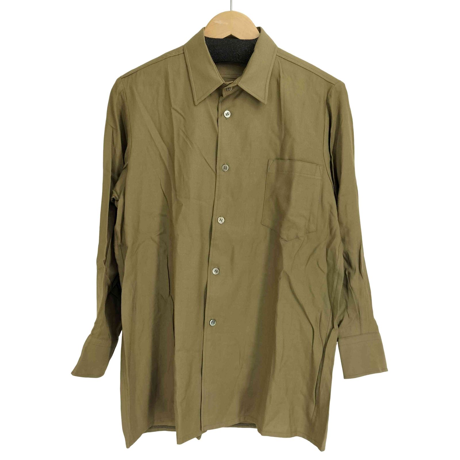 80s im issey miyake ブランド サファリ柄 解禁シャツ イッセイミヤケ ISSEY MIYAKE 80S 筆タグ L/S シャツ メンズ 表記無