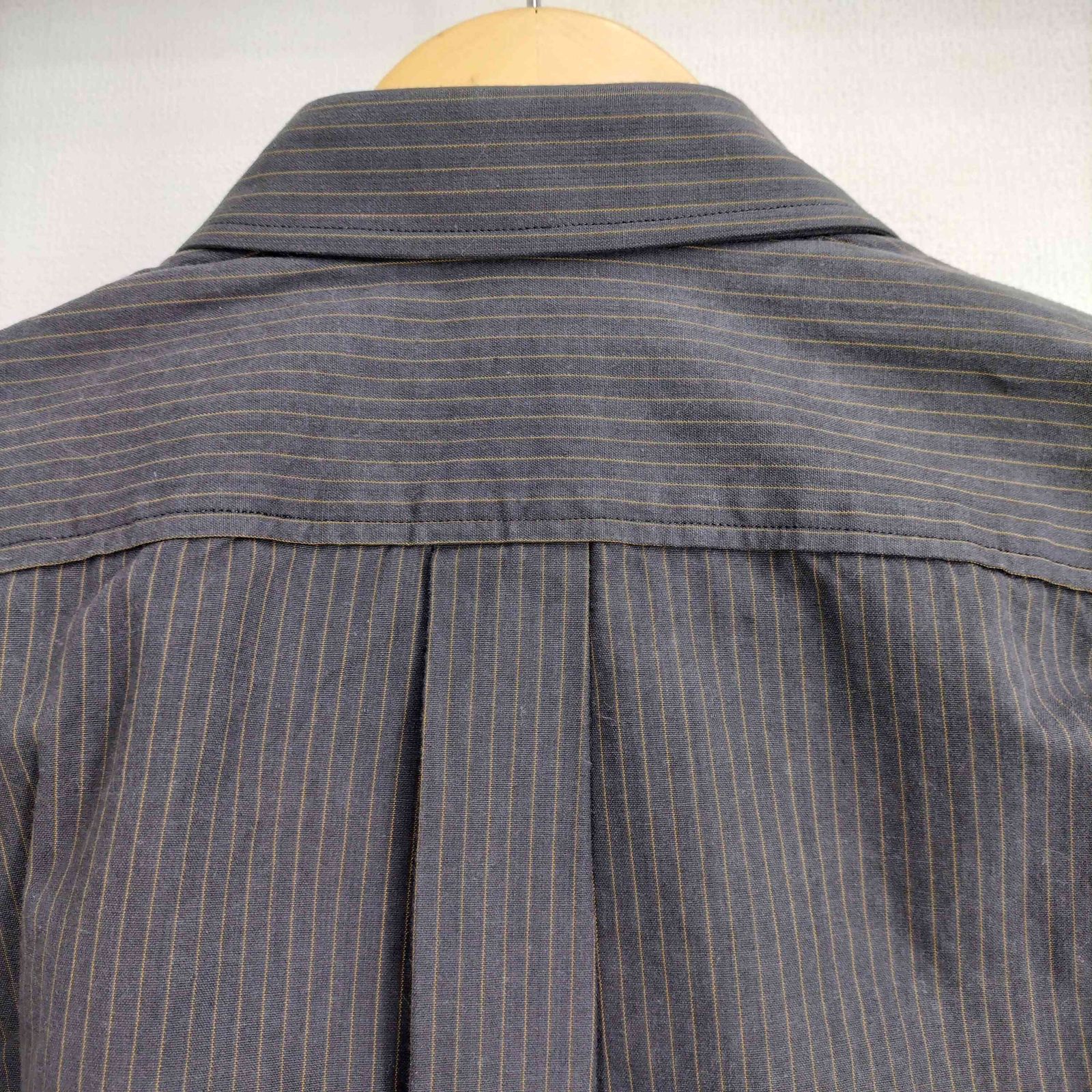 イッセイミヤケ ISSEY MIYAKE 80S 筆タグ ストライプ L/S シャツ 
