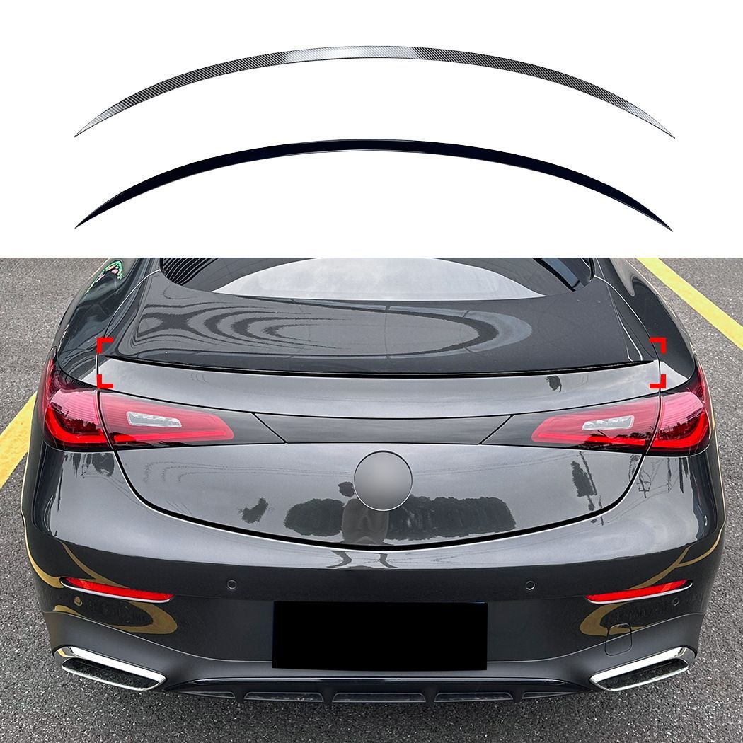 メルセデス・ベンツ CLEクーペ CLE Coupe C236 2024年以降 CLE200 260 AMG対応 リアスポイラー トランクスポイラー 尾翼 リアまわり外装パーツ ピアノブラック カーボン調 後ろ姿を引き締めるスポーティデザイン ドレスアップ用