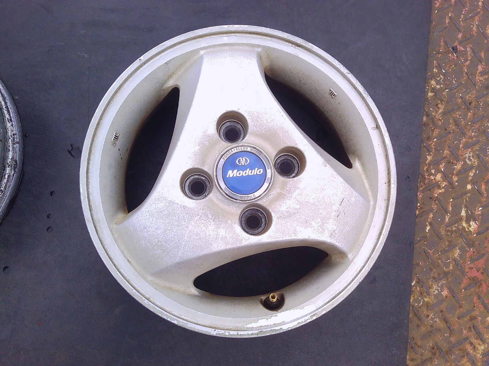 ホンダ 純正アルミホイール 12インチ 4J オフセット＋35 PCD100 4穴 
