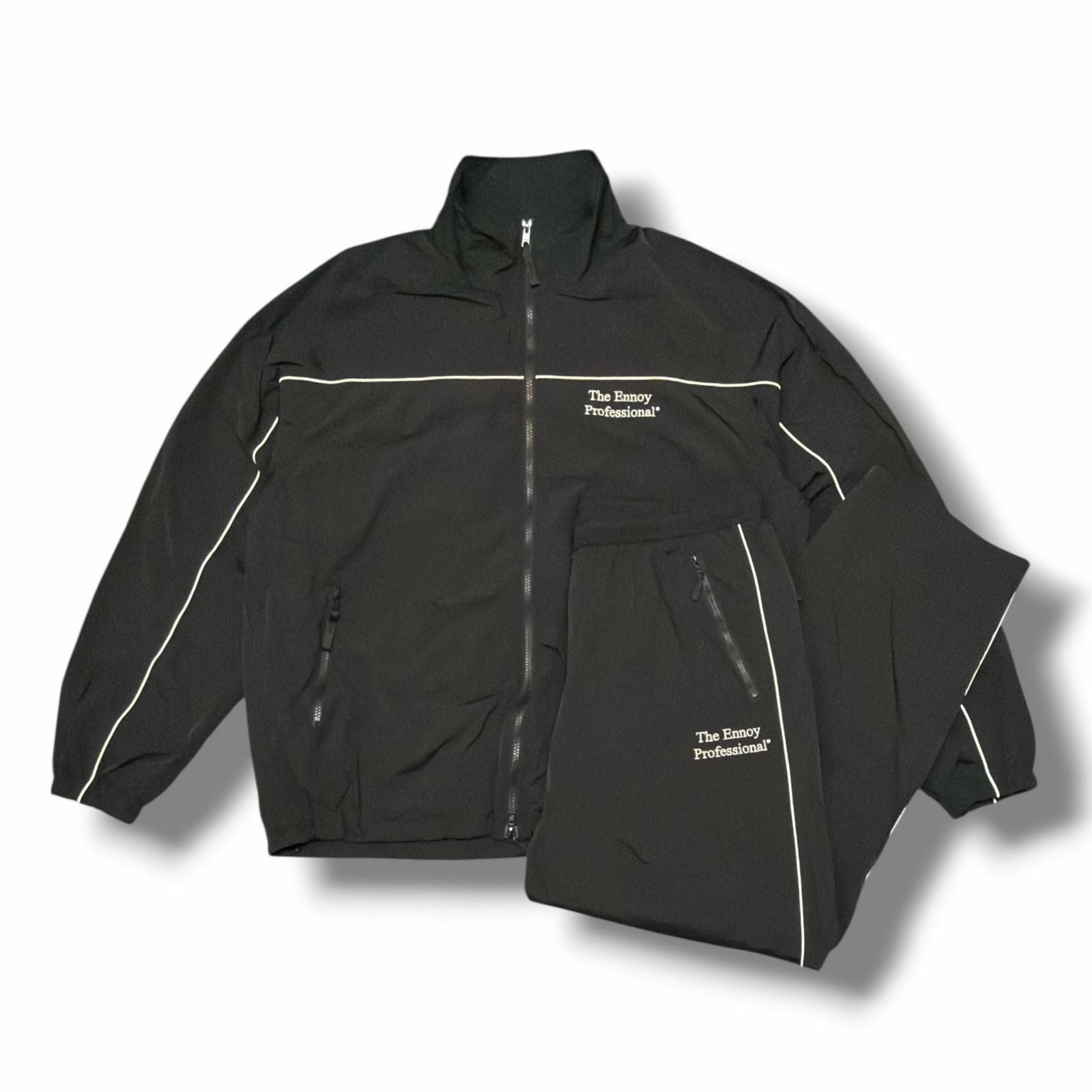 The Ennoy Professional 26SS PIPING NYLON TRACK SUIT パイピング