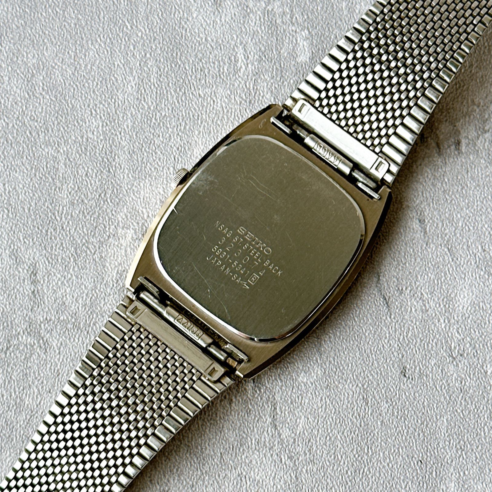 SEIKO DOLCE セイコー ドルチェ メッシュブレス テクスチャーダイヤル