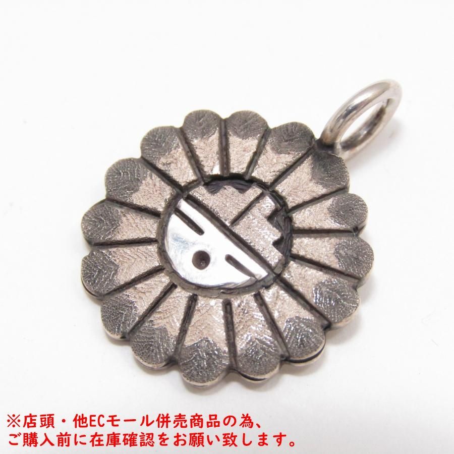 ※併売商品※◆中古◆サンフェイス ペンダントトップ Ronald Wadsworth ロナルドワッズワース ホピ族 STERLING シルバー インディアンジュエリー メンズ レディース M1834