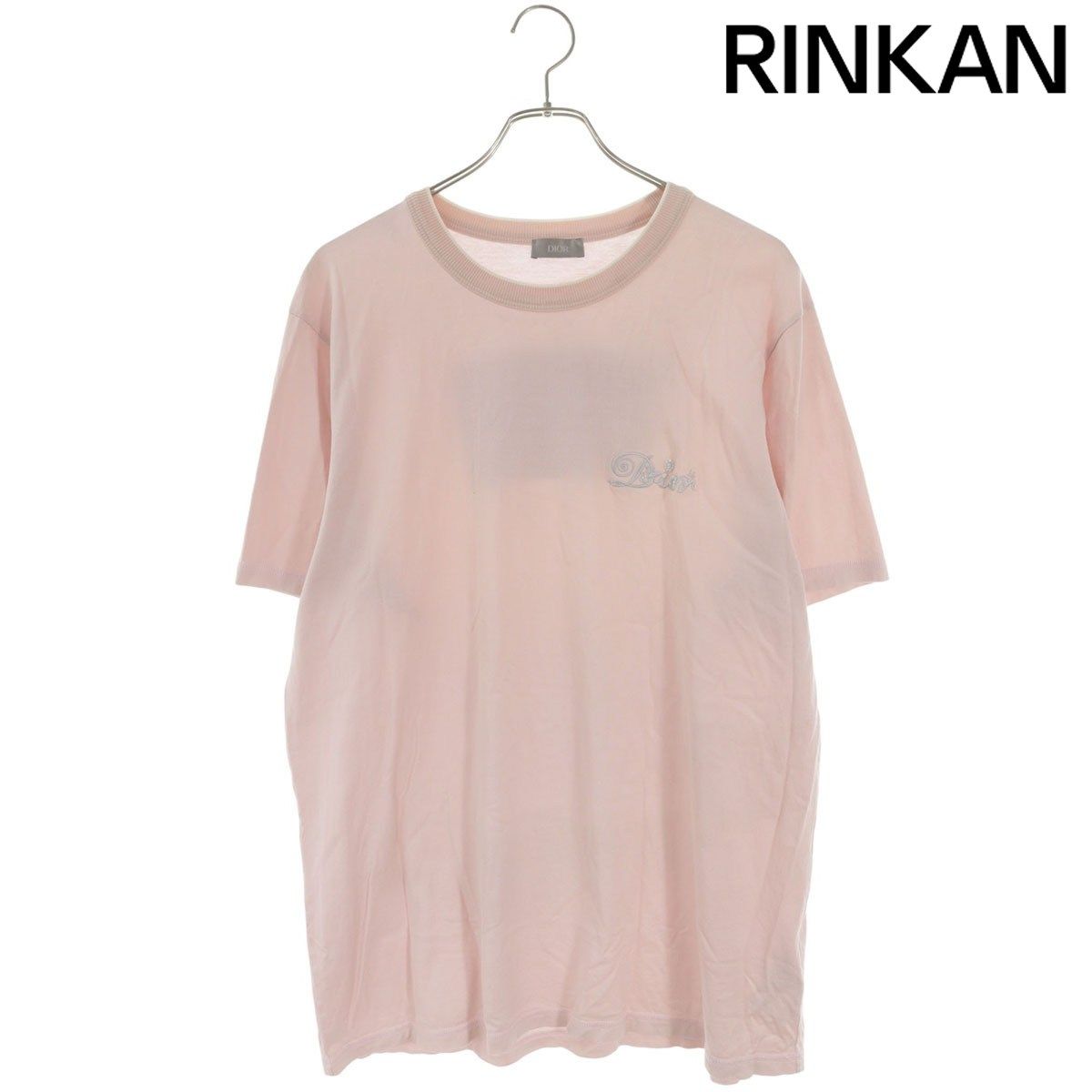 ディオール 143J697A0677 ケニーシャーフプリントロゴ死守Tシャツ メンズ XXL