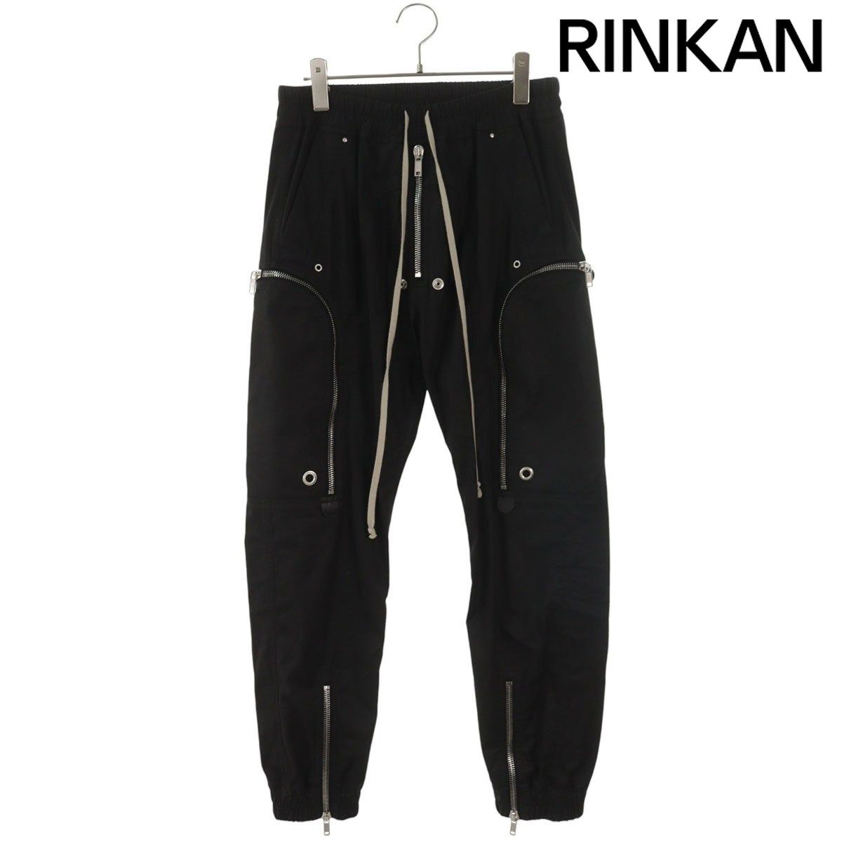 リックオウエンス FW24 RU02D6377-TE BAUHAUS CARGO カーゴロングパンツ メンズ 48