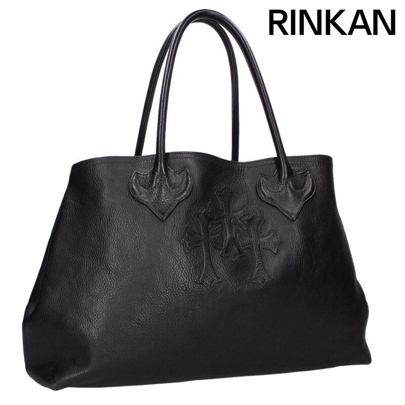 クロムハーツ TOTE W/SNP 3CEME/3セメタリートート レザートートバッグ メンズ