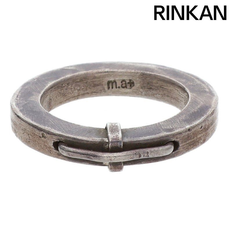 エムエークロス Staple 3mm Ring ステープルシルバーリング メンズ 13号
