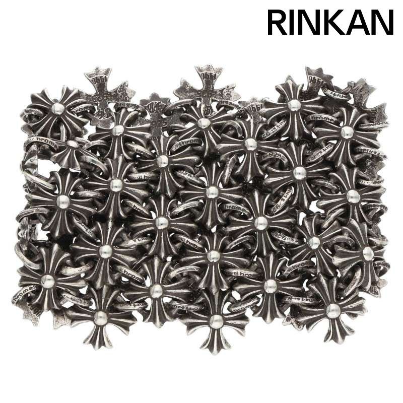 クロムハーツ CHAIN MAIL/チェーンメイルCHプラス シルバーブレスレット メンズ