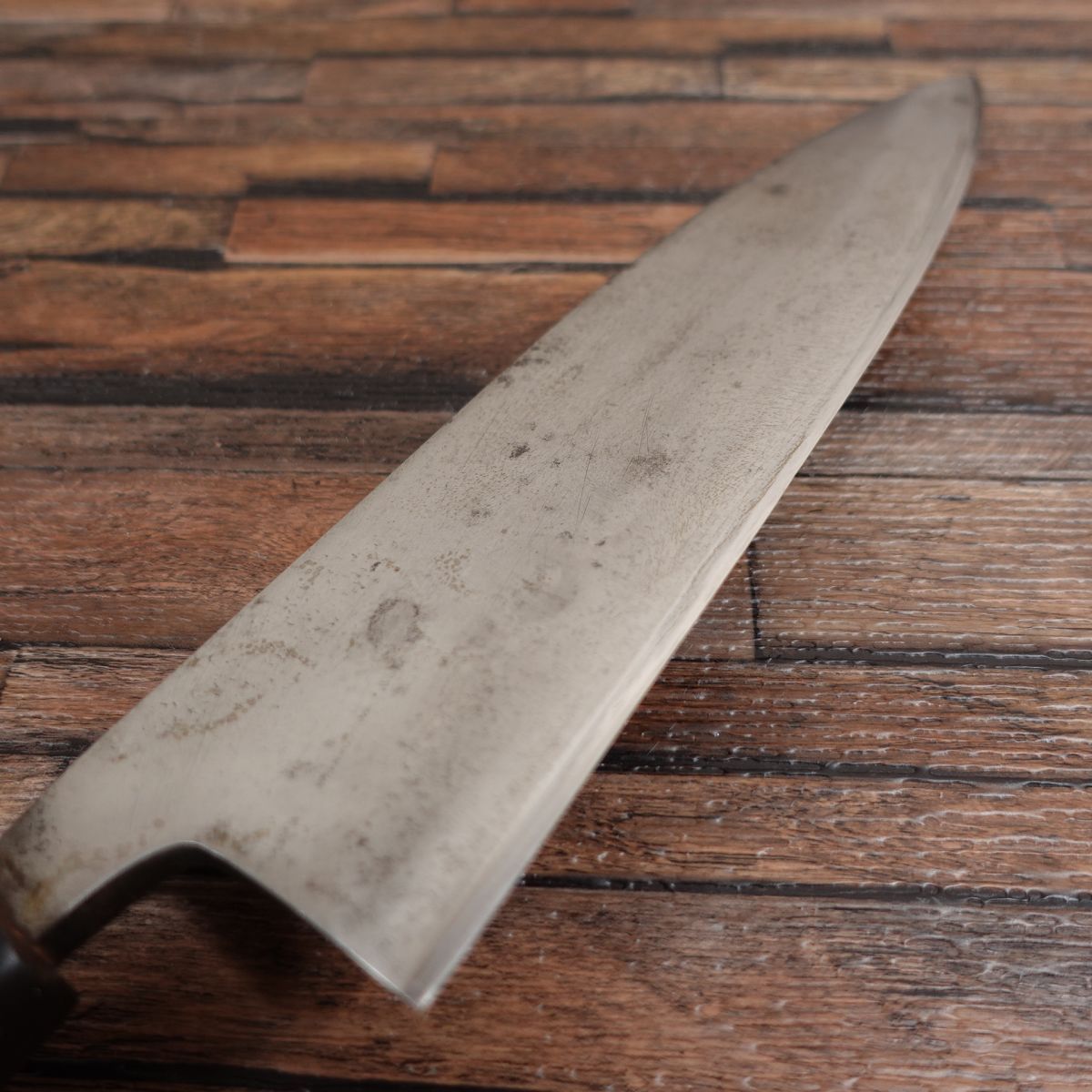 正本 大出刃包丁 研ぎ済 水牛柄 大型 ハガネ 片刃 240mm - メルカリ
