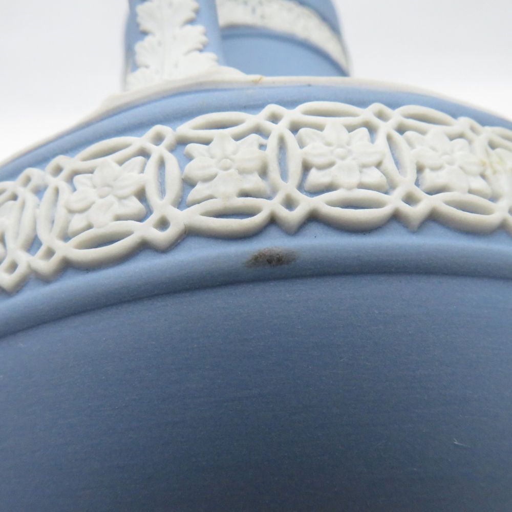 WEDGWOOD ウェッジウッド ジャスパー ジャグポット ペールブルー 英国